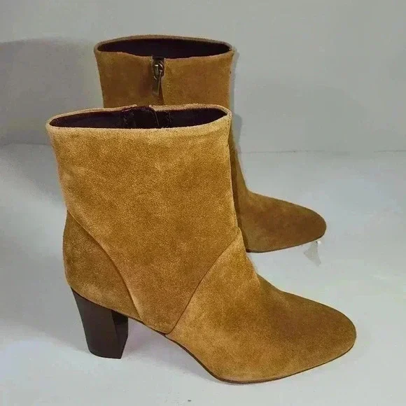 Franco sarto Pia Bootie whiskey light Brown suede - Picture 7 of 10